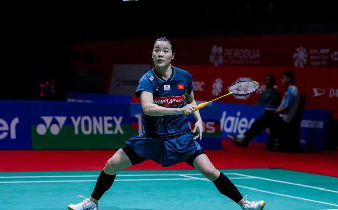 Thùy Linh thua chóng vánh tay vợt 17 tuổi tại vòng 1 Singapore Open 2024