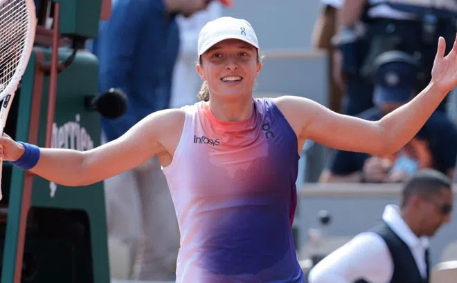 Lịch thi đấu tennis 8/6: Tâm điểm chung kết Iga Swiatek - Jasmine Paolini