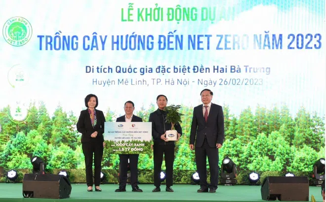 Chính thức khởi động Dự án trồng cây hướng đến Net Zero Carbon tại Hà Nội
