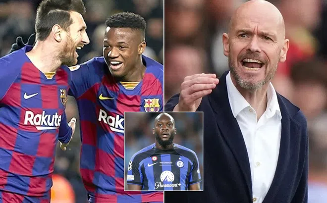 Tin bóng đá quốc tế 18/8: 'Truyền nhân Messi' cập bến Man United; HLV Ten Hag được khuyên mua Lukaku