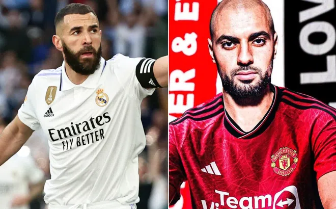 Tin chuyển nhượng trưa 24/8: Karim Benzema trở lại Real Madrid; Man United ra mắt bom tấn Amrabat?