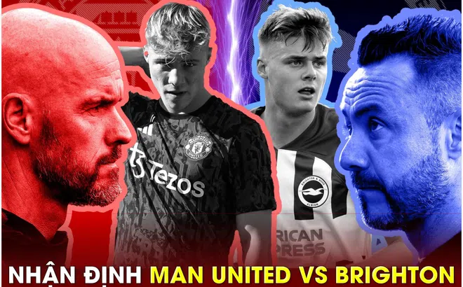 Dự đoán tỷ số Man United vs Brighton - Vòng 5 Ngoại hạng Anh: Hojlund lập kỷ lục?