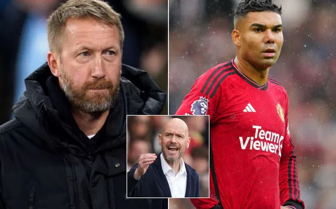 Tin chuyển nhượng MU 24/10: Graham Potter xác nhận thay HLV Ten Hag; Casemiro hối hận vì đến Man Utd