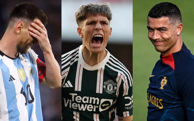 Lập siêu phẩm giúp MU đại thắng, Garnacho bất ngờ bị Messi 'từ mặt' vì bắt chước Ronaldo?
