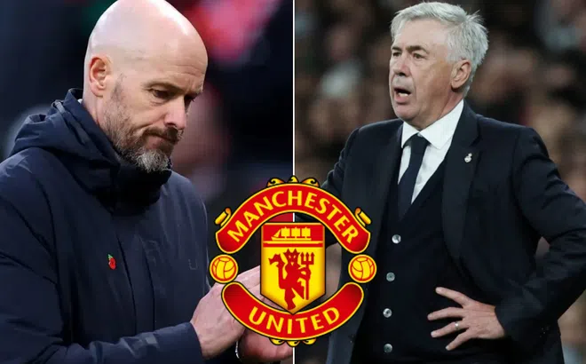 Tin chuyển nhượng trưa 30/11: HLV Ten Hag bị MU sa thải; Tỷ phú Anh chốt đưa Ancelotti về thay thế