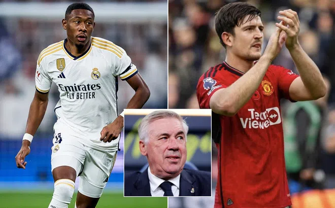 Nhận 'hung tin' từ trung vệ số một, Real Madrid tái kích hoạt vụ chiêu mộ Harry Maguire từ MU