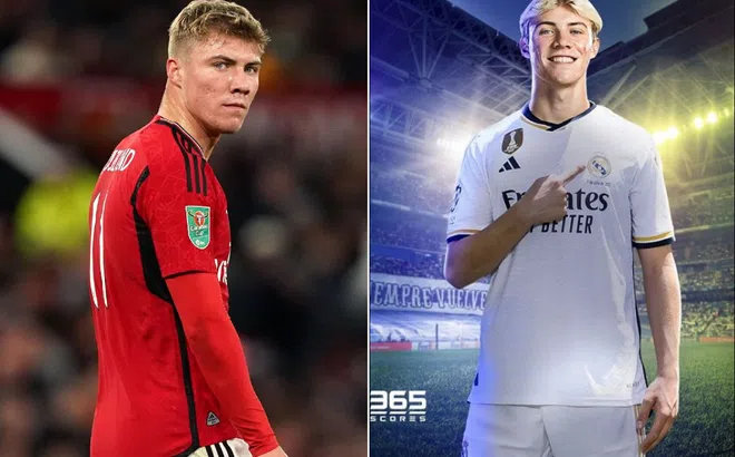 Lập siêu kỷ lục tại Ngoại hạng Anh, Rasmus Hojlund vẫn muốn rời MU để tới Real Madrid?