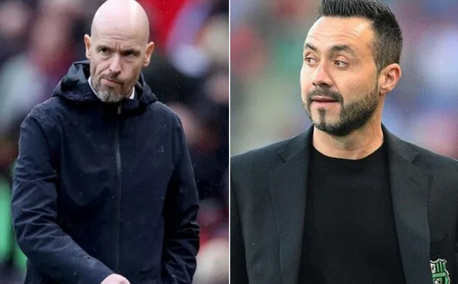 Tin chuyển nhượng trưa 8/3: MU rao bán 21 cầu thủ trong hè 2024; De Zerbi trên đường tới Man Utd