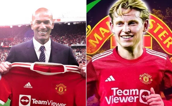 Chuyển nhượng MU 22/5: Zidane cập bến Man Utd sau Cúp FA; De Jong báo tin vui cho Manchester United