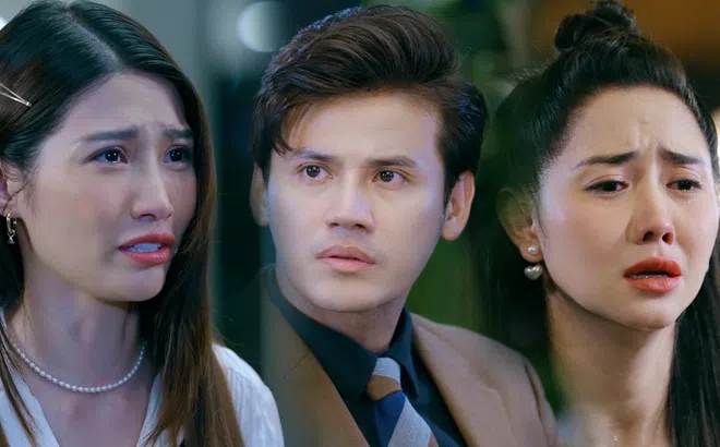 Tường Vi và Á hậu Chế Nguyễn Quỳnh Châu đau khổ khi yêu Anh Tài trong phim mới
