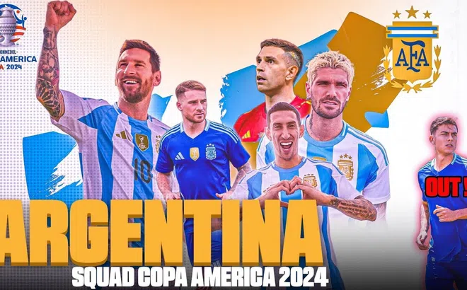 Đội hình Argentina mạnh nhất dự Copa America 2024: Công thủ toàn diện