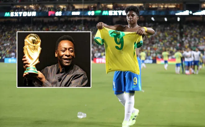Endrick kịch liệt bác bỏ so sánh với Vua bóng đá Pele trước Copa America