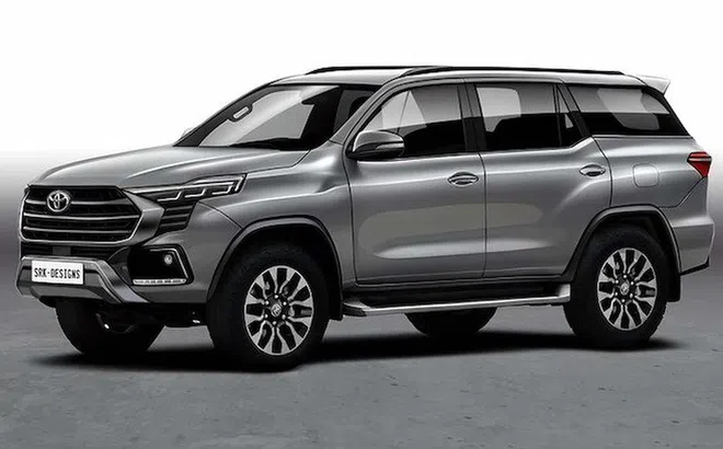 Toyota Fortuner thế hệ mới với động cơ hybrid chuẩn bị thách thức Ford Everest và Hyundai Santa Fe