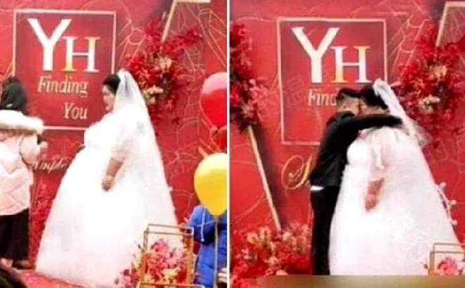 Cô dâu 200 kg bị buông lời gièm pha ngay trong đám cưới, chú rể nói 1 câu khiến ai nấy đều bật khóc