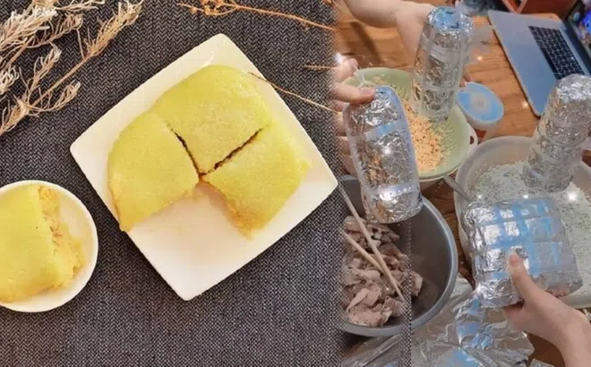 Độc lạ bánh chưng gói giấy bạc của người Việt xa xứ, cách gói bánh chưng bằng giấy bạc đơn giản