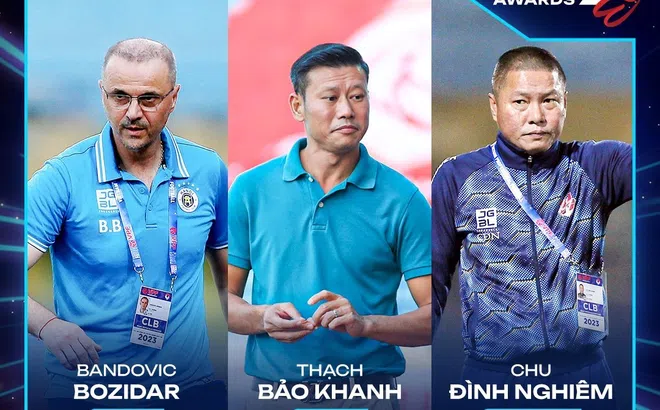 Lộ diện HLV xuất sắc nhất V-League 2023