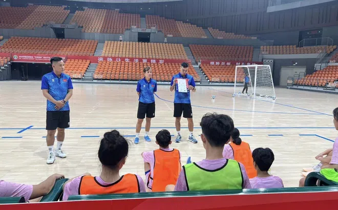 ĐT futsal nữ Việt Nam sẵn sàng đối đầu Trung Quốc