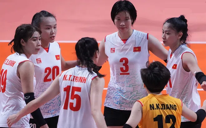 ASIAD 19: Thắng kịch tính Triều Tiên, tuyển bóng chuyền nữ Việt Nam lần đầu vào bán kết