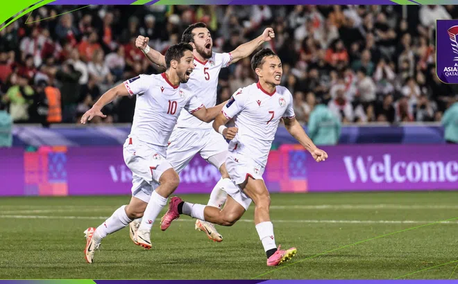 Đội bóng xếp hạng 106 thế giới tạo lịch sử tại Asian Cup 2023