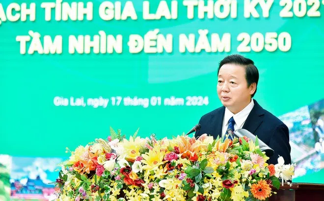 Phó thủ tướng Trần Hồng Hà: Gia Lai cần tập trung phát triển các thế mạnh về nông nghiệp, du lịch, năng lượng tái tạo