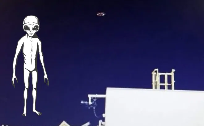 'Tóm sống' hình ảnh UFO tại 'căn cứ bí mật của người ngoài hành tinh'