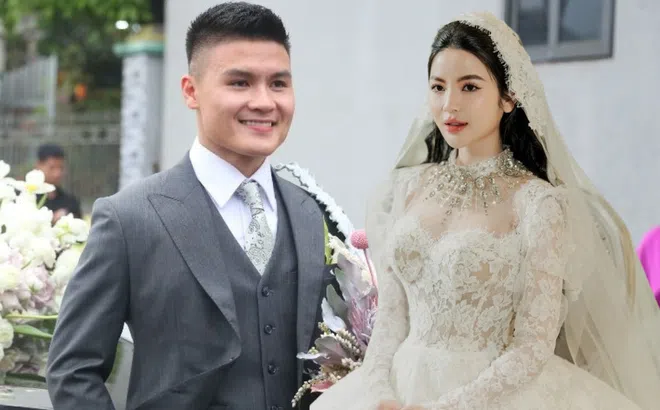 Đám cưới Quang Hải: 1 khoảnh khắc trăm năm khiến khán giả rơi lệ, nhan sắc cô dâu qua CAM thường có đỉnh?