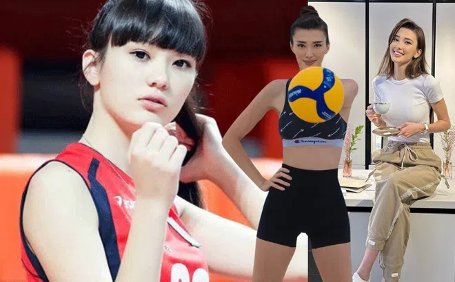 VIDEO: Hoa hậu bóng chuyền 'đẹp vượt mức cho phép' khoe sắc vóc cực phẩm, bao chàng điêu đứng