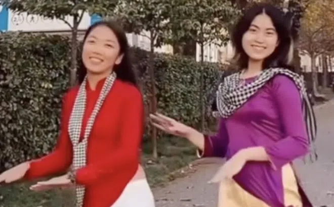 Huỳnh Như diện áo dài, nhảy múa cùng “em gái Việt Nam” tại Bồ Đào Nha
