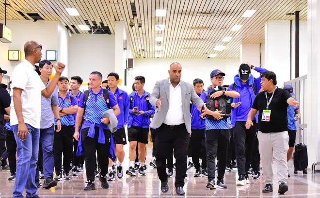 ĐT Việt Nam đã có mặt tại Iraq