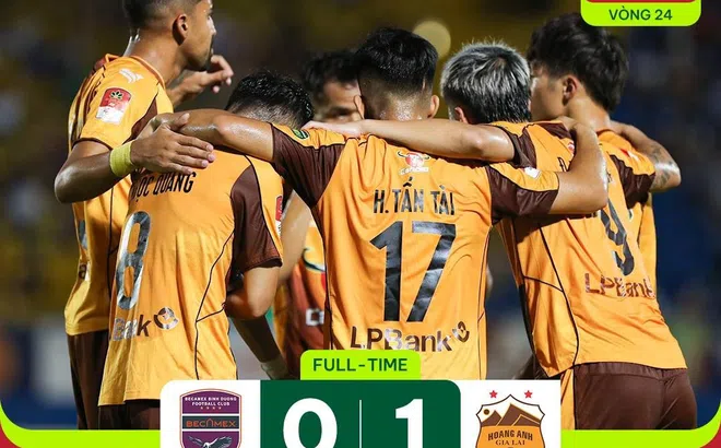 Highlights Bình Dương vs HAGL: Vượt lên trong cuộc đua trụ hạng