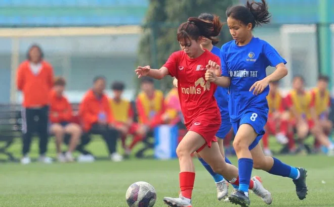 Hấp dẫn khởi tranh giải bóng đá nữ vô địch U16 QG 2024