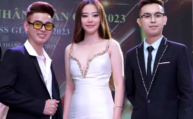 Hoa hậu Nam Em cùng Ban tổ chức công bố vương miện Miss Business Global 2023