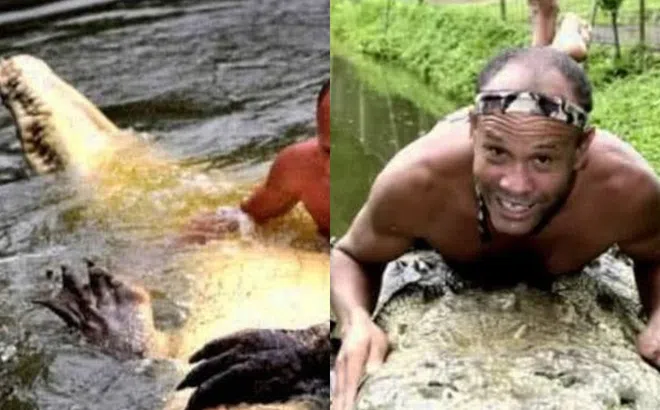 Con cá sấu làm ‘anh em’ với con người, từ chối thả về tự nhiên!