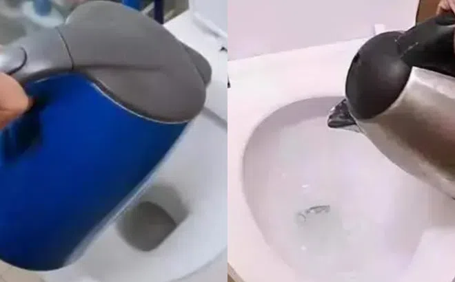 Khi nhận phòng khách sạn, tại sao nên đổ một ấm nước sôi vào bồn cầu?