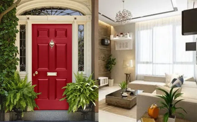 Theo phong thủy, cửa nhà phải cấm kỵ 3 màu nào?