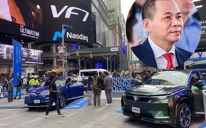 Cổ phiếu VinFast tăng hơn 85% trong chưa đầy 2 tiếng, tỷ phú Phạm Nhật Vượng lọt TOP những người giàu nhất Thế Giới