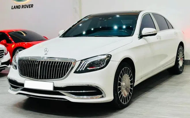 Lăn bánh 6 năm, Mercedes-Benz S400 độ Maybach bán ‘lỗ’ gần 3 tỷ đồng