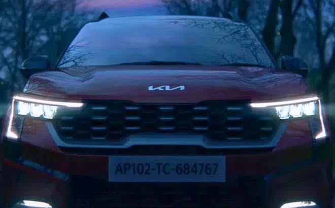 Kia Sonet 2024 lộ diện trước giờ G ra mắt: Thiết kế học theo ‘đàn anh’ Seltos, thêm công nghệ ADAS