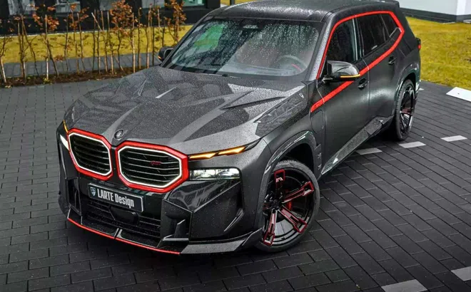 SUV hiệu suất cao BMW XM trở nên không thể ‘chiến’ hơn với gói độ full carbon cùng mâm 23 inch