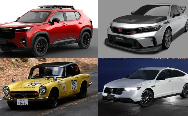 Honda hé lộ đội hình ô tô "cực chất" sắp có mặt tại Tokyo Auto Salon 2024