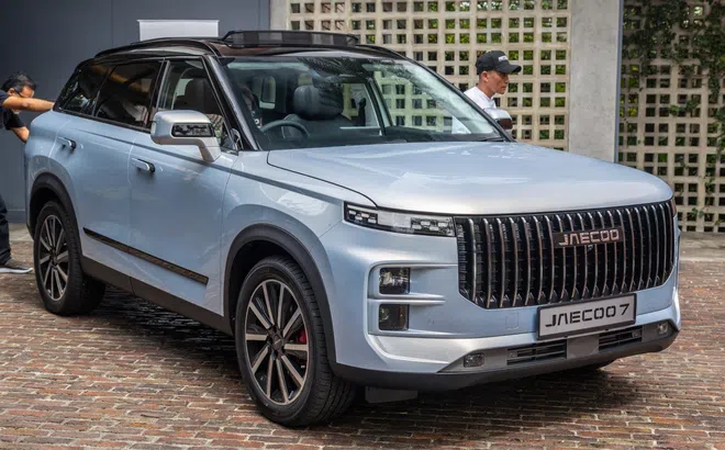 SUV Trung Quốc Jaecoo 7 'rục rịch' chào sân thị trường Đông Nam Á, giá quy đổi dự kiến hơn 800 triệu đồng