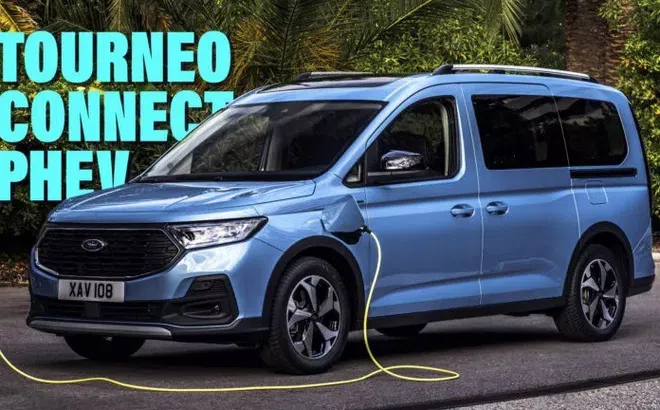 Xe đa dụng cho gia đình Ford Tourneo Connect sắp có thêm phiên bản hybrid sạc điện vào cuối năm nay