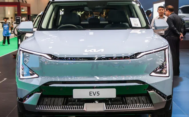 Cận cảnh SUV điện Kia EV5 vừa ‘chào sân’ thị trường Đông Nam Á