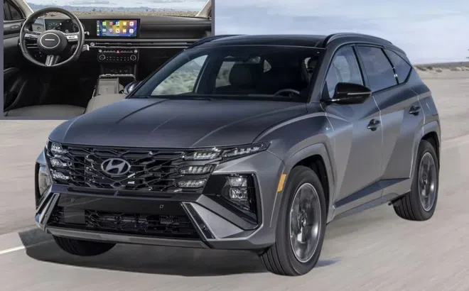 Hyundai Tucson 2025 ra mắt: Đại tu nội thất, thêm chế độ lái dành riêng cho gia đình