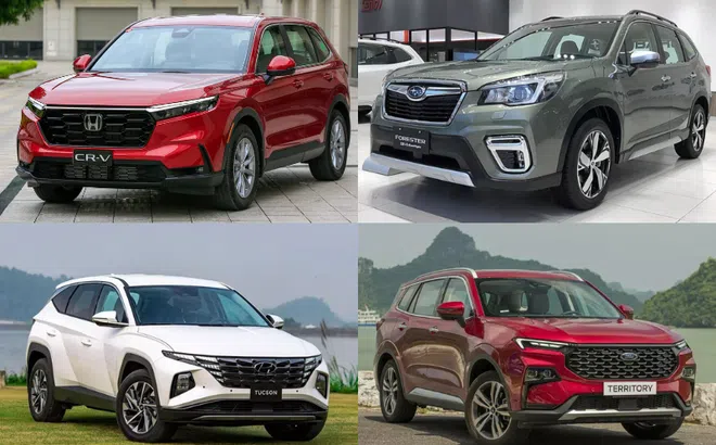 Loạt SUV hạng C chạy đua giảm giá, quyết đấu 'ông hoàng doanh số' Mazda CX-5