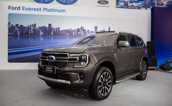 Ford Everest Platinum chốt giá 1,545 tỷ đồng, sở hữu loạt công nghệ dẫn đầu phân khúc