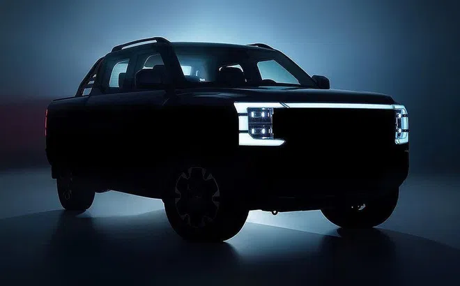 Bán tải BYD Shark lỡ hẹn ra mắt, tiếp tục 'nhá hàng' thiết kế và công nghệ