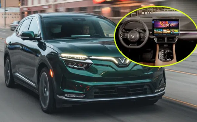 Xe điện VinFast VF 8 được tích hợp dịch vụ xem phim miễn phí RIDEVU