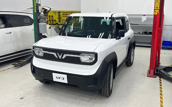 Xe điện VinFast VF 3 chính thức mở cọc trước từ hôm nay