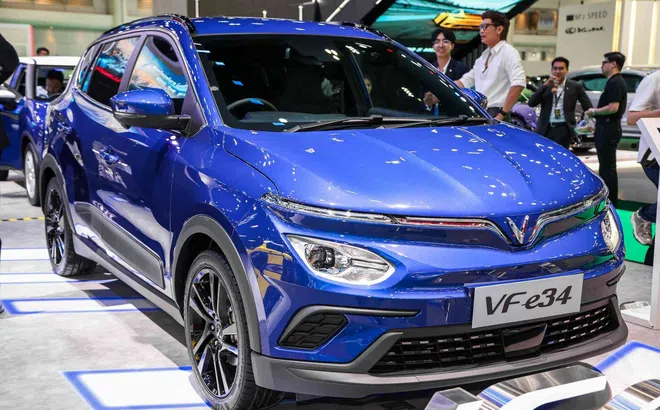 Loạt ô tô điện VinFast sẽ 'đổ bộ' Thái Lan từ tháng sau, mở đầu với VF e34